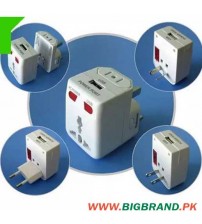 Multi-function 1 USB Travel Wall Adapter